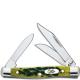 Case Small Stockman Knife, Green Apple Bone, CA-10285