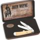 Case John Wayne Trapper Set, Smooth Cream Synthetic, CA-10688