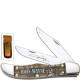 Case John Wayne Folding Hunter, Smooth Natural Bone, CA-10700