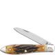 Case Tear Drop Gent Knife, Burnt Prime Stag, CA-12395