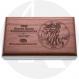 Case 2001 Silver Eagle Commerative Set - 6220SSM Peanut - Jigged Dark Red Bone - Discontinued - BNIB
