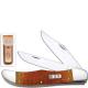 Case Folding Hunter Knife, Persimmon Orange Bone, CA-16063