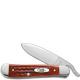 Case RussLock Knife, Pocket Worn Harvest Orange, CA-17000