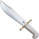 Case Knives Case Bowie Knife, White Handle, CA-2000