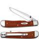 Case TrapperLock with Clip, Smooth Chestnut Bone, CA-30112