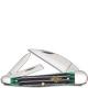 Case Seahorse Whittler 30950 Knife Hunter Green Bone 6355WHSS