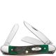 Case Medium Stockman Knife, Hunter Green Bone, CA-32114