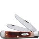 Case Trapper Knife, Sawcut Caramel Bone, CA-33980
