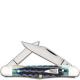 Case Half Whittler 49226 Knife Burnt Indigo Bone 6208SS