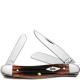 Case Medium Stockman Knife, Crimson Bone, CA-51412