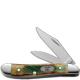 Case Peanut 51584 Knife Burnt Clover Bone 6220SS