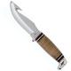 Case Knives Case Hunting Knife, Gut Hook with Leather Handle, CA-517