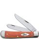 Case Trapper Knife, Painted Desert Salmon Bone, CA-63119