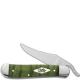 Case RussLock Knife, Green Curly Maple, CA-65565