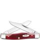 Case Mini Moose, Sawcut Dark Red Bone, CA-69402