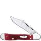 Case Mini CopperLock, Sawcut Dark Red Bone, CA-69404