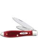 Case Tear Drop, Sawcut Dark Red Bone, CA-69406