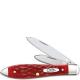 Case Tear Drop Knife, Dark Red Bone CV, CA-6998