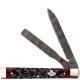 Case Doctors Knife 74176 Limited Damascus Crimson Bone 6285SPDAM