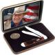 Case John Wayne Commemorative Trapper, Dark Red, CA-7444