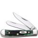 Case Tiny Trapper, Pocket Worn Bermuda Green Bone, CA-9742