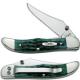 Case Mid Folding Hunter with Clip, Pocket Worn Bermuda Green, CA-9771