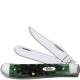 Case Mini Trapper Knife, Pocket Worn Bermuda Green, CA-9772