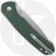 CJRB Large Pyrite J1925L-ODG Knife - Stonewash AR-RPM9 Drop Point - OD Green Micarta