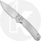 CJRB Pyrite J1925-ST Knife - Stonewash AR-RPM9 Drop Point - Stainless Steel