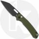 CJRB Pyrite J1925A-BGN Knife - PVD AR-RPM9 Wharncliffe - OD Green G10