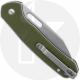 CJRB Pyrite J1925A-GN Knife - Stonewash AR-RPM9 Wharncliffe - OD Green G10