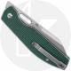 CJRB Ekko J1929B-MGN Knife - Stonewash AR-RPM9 Wharncliffe - Green Micarta