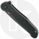 CRKT Taco Viper Assisted 2267 - Part Serrated Black Stonewash Drop Point - Black GRN - Liner Lock Flipper Folder