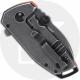 CRKT Squid Compact 2486 Knife - Black Stonewash D2 Spear Point - Orange G10/Black Stonewash Stainless Steel - Assisted