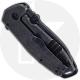 CRKT Squid Assisted Black 2493 - Lucas Burnley EDC - Black Stonewash Spear Point - Black Stonewash Stainless Steel - Frame Lock