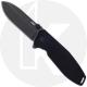 CRKT Squid XM 2495K - Lucas Burnley Assisted EDC - Black Stonewash Spear Point - Black G10 / Stainless Steel - Frame Lock Flippe
