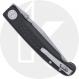 CRKT Fidus 4220 Knife - Stonewash 12C27 Clip Point - Black GRN