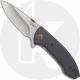 CRKT Avant 4620 Knife Eric Ochs EDC Satin Drop Point Flipper Folder Carbon Fiber with IKBS Pivot