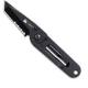 CRKT K.I.S.S. Knife, Black Part Serrated, CR-5510K