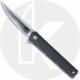 CRKT CEO Compact 7095KX - Richard Rogers EDC - Satin 4116 Drop Point - Black GRN - Flipper Folder