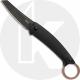 CRKT IBI Knife 7150 - Jesper Voxnaes EDC - Black Stonewash D2 Reverse Tanto - Black G10 - Liner Lock Flipper Folder