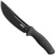 CRKT Humdinger K110KKP Knife Ken Onion Skinner Fixed Blade Black Carbon Steel