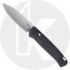 CRKT Counterpart K430KXP Knife - Satin 12C27 Drop Point - Black GRN
