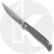 CRKT Scar K440XXP Knife - Satin D2 Standard Blade - Gray Aluminum - Flipper Folder