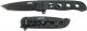 CRKT M16-02KS Knife Kit Carson Black Tanto Flipper Folder Stainless Steel Frame Lock