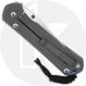 Chris Reeve Knives - Large Sebenza 31 Knife - L31-1010 - Stonewash MagnaCut Tanto - Sandblast Titanium