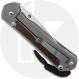 Chris Reeve Large Sebenza 31 Knife - L31-1116 - Stonewash CPM MagnaCut Drop Point - Macassar Ebony / Glass Blasted Titanium