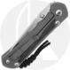 Chris Reeve Large Inkosi Knife - Left-Hand - Stonewashed MagnaCut Tanto - Sandblasted Titanium w/ Black Micarta Inlays