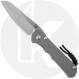 Chris Reeve Large Inkosi Knife - LIN-1122 - Stonewash MagnaCut Insingo - Glass Blasted Titanium