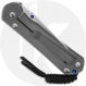 Chris Reeve Knives - Small Sebenza 31 Knife - S31-1010 - Stonewash MagnaCut Tanto - Sandblast Titanium